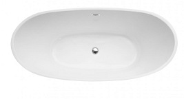 Wanna wolnostojąca korek klik-klak gunmetal 170 cm Ayla Besco