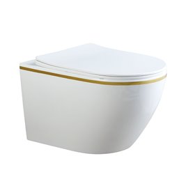 Zestaw podtynkowy stelaż GEBERIT DUOFIX + miska MIZU-WH-GL-TR-03 + przycisk DELTA 50 chrom