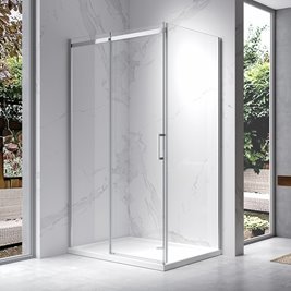 Kabina prysznicowa prostokątna 140x90 szkło 8 mm ZES-KZ22C-120X80