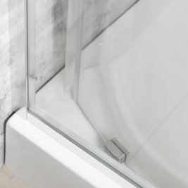 Kabina prysznicowa półokrągła 80x80 RS Solid Kerra