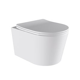Zestaw podtynkowy stelaż GEBERIT DUOFIX + miska ELITE-WH-03 + przycisk DELTA 50 czarny mat