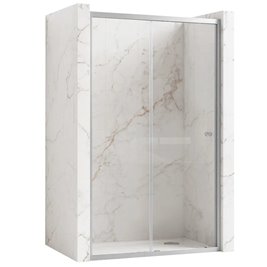 Drzwi prysznicowe rozsuwane chrom 110 cm Primo Slide Rea