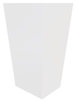 Matowa umywalka wolnostojąca Vera Matt Besco UMMB-V-WO