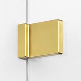 Złoty szczotkowany parawan wannowy 70x150 EXK-2006 Avexa Gold Brushed New Trendy