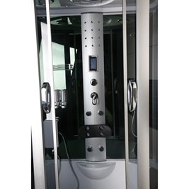 Kabina prysznicowa z sauną i hydromasażem prostokątna 140x85 MO-09913DS