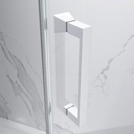 Biała kabina prysznicowa prostokątna 90x120 KZ104C