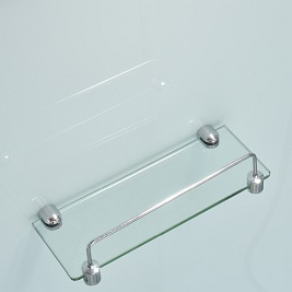 Kabina prysznicowa półokrągła zabudowana 90x90 WSH-303B