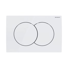 Zestaw podtynkowy stelaż GEBERIT DUOFIX + miska PRIMA-WH-TR-02 + przycisk DELTA 01 biały