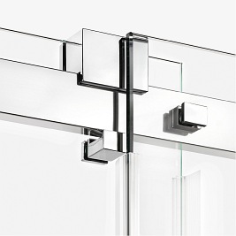 Softi New Trendy drzwi prysznicowe rozsuwane samodomykające do wnęki 130 cm EXK-3898