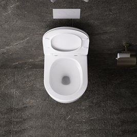 Biała miska wc wisząca Rimless NERO-WH-03 Tornado Hydrosan