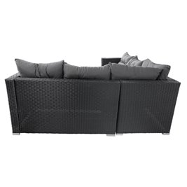 Zestaw mebli ogrodowych z technorattanu narożnik tarasowy Salto