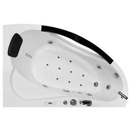 Wanna z hydromasażem narożna 169x90 cm prawa MO-0024