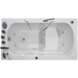 Wanna z hydromasażem dla osób niepełnosprawnych 143x75 cm MO-0902