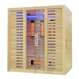 Sauna na podczerwień kamień solny 180X160X200CM MO-RL4S XL Infrared Mazur