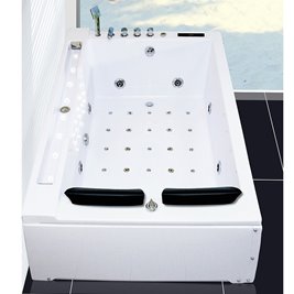 Wanna z hydromasażem i podgrzewaczem wody Fenix 606 180x120 cm L