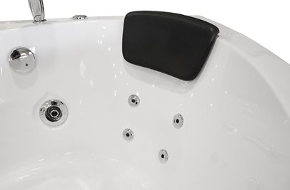 Wanna z hydromasażem narożna 135x135 cm MO-1636HC