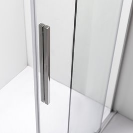 Kabina prysznicowa prostokątna drzwi rozsuwane narożna szkło 8 mm 140x90 cm ASTRA-CH-A-140+B90+E