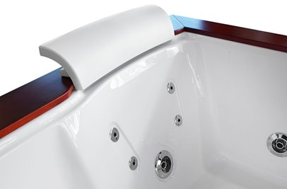 Wanna z hydromasażem prostokątna 180x150 cm MO-1666 Turbo