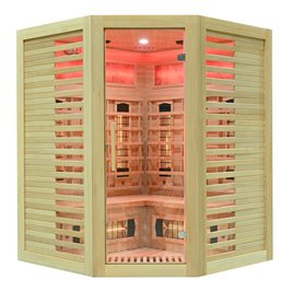 Sauna na podczerwień kamień solny 150X150X190CM MO-RL3CS Infrared Mazur