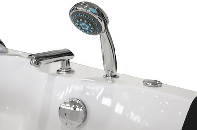 Wanna z hydromasażem narożna Turbo+ 135x135 cm MO-1636T+