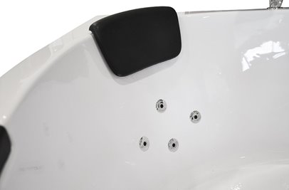 Wanna z hydromasażem narożna Turbo+ 152x152 cm MO-10632T+