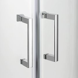 Kabina półokrągła 80x80 cm profile chrom K-5468 New Varia New Trendy