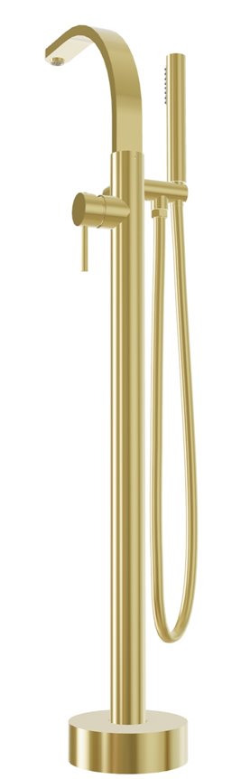 Bateria wannowa wolnostojąca złota Decco II Besco BW-DII-ZL