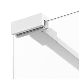 Biała kabina prysznicowa 140 cm element boczny 70 cm EXK-2235/EXK-2238 New Modus White New Trendy