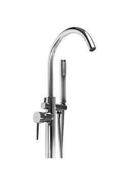 Bateria wannowa podłogowa Lungo Rea Chrom