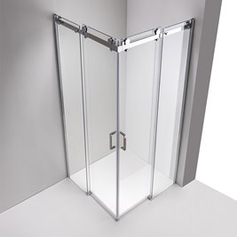 Kabina prysznicowa 100x100 kwadratowa drzwi rozsuwane ZBD-1063