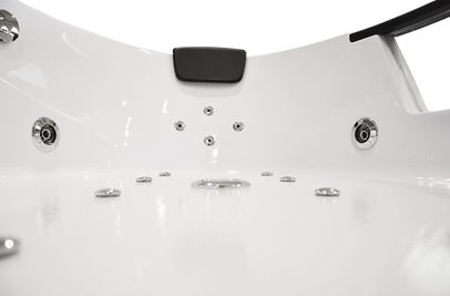 Wanna z hydromasażem narożna Turbo+ 152x152 cm MO-10632T+