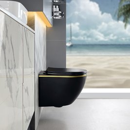 Zestaw podtynkowy stelaż GEBERIT DUOFIX + miska PEAK-MTB-GL-RIM-03 + przycisk DELTA 30 chrom