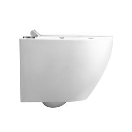 Zestaw podtynkowy stelaż GEBERIT DUOFIX + miska MIZU-WH-RIM-01 + przycisk DELTA 20 biały