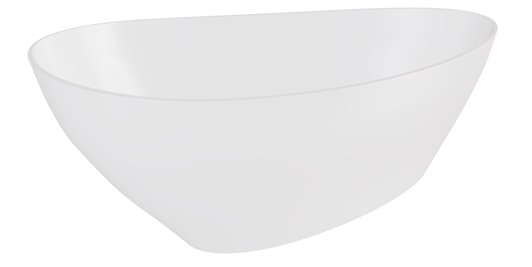 Matowa wanna wolnostojąca + klik-klak złoty Keya Matt Besco 165x70 cm WMMB-165KKG