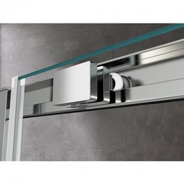 Drzwi prysznicowe do wnęki 115-120 cm rozsuwane KZ14C