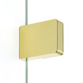 Złota kabina prysznicowa 120x90 lewa EXK-4715 Eventa Gold Shine New Trendy