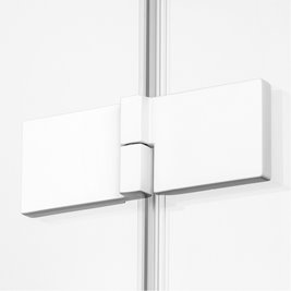 Biała kabina prysznicowa trójścienna lewa 100x70 cm EXK-2858 Avexa White New Trendy