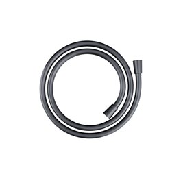 Kolumna natryskowa w kolorze czarnym termostat z wylewką deszczownica kwadratowa CMN02TBLW Ango Corsan