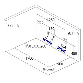 Wanna z hydromasażem Niagara 911 180x100