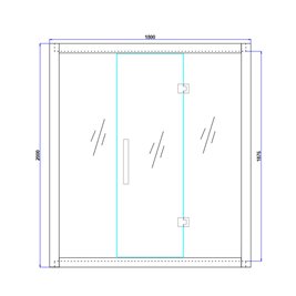 Sauna Combo na podczerwień + fińska 5-osobowa 180x160 cm Helsi1 6KW