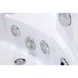 Wanna z hydromasażem narożna Orino 632 157x157
