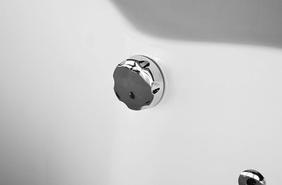 Wanna spa z hydromasażem narożna 150x150 cm MUE-0032A LEWA