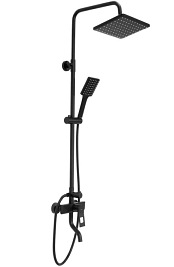 Czarny zestaw prysznicowy Soul Rea Black