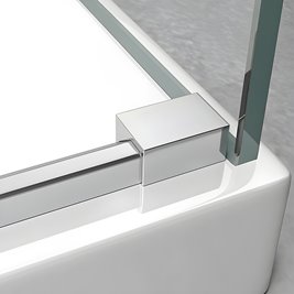 Kabina prysznicowa prostokątna 100x80 szkło 8 mm ZES-KZ22A-100X80