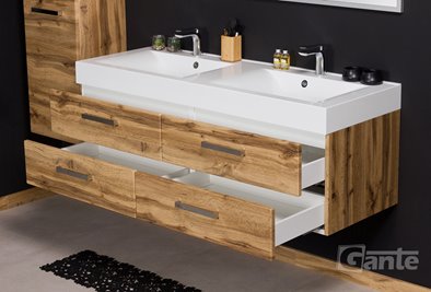 Szafka wisząca z umywalką 140/50/4 NADIA seria Fokus NE