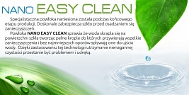 Drzwi prysznicowe z czarnym profilem 130 cm Rapid Slide Rea