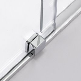 Kabina prysznicowa prostokątna drzwi rozsuwane narożna szkło 8 mm 130x80 cm ASTRA-CH-A-130+B80+E