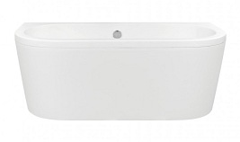 Wanna wolnostojąca przyścienna + klik-klak chrom Vista Besco 140