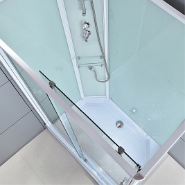 Kabina prysznicowa prostokątna zabudowana 120x80 WSH-307L