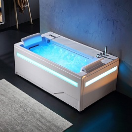 Wanna z hydromasażem 180x100 Montana 925W Hydrosan